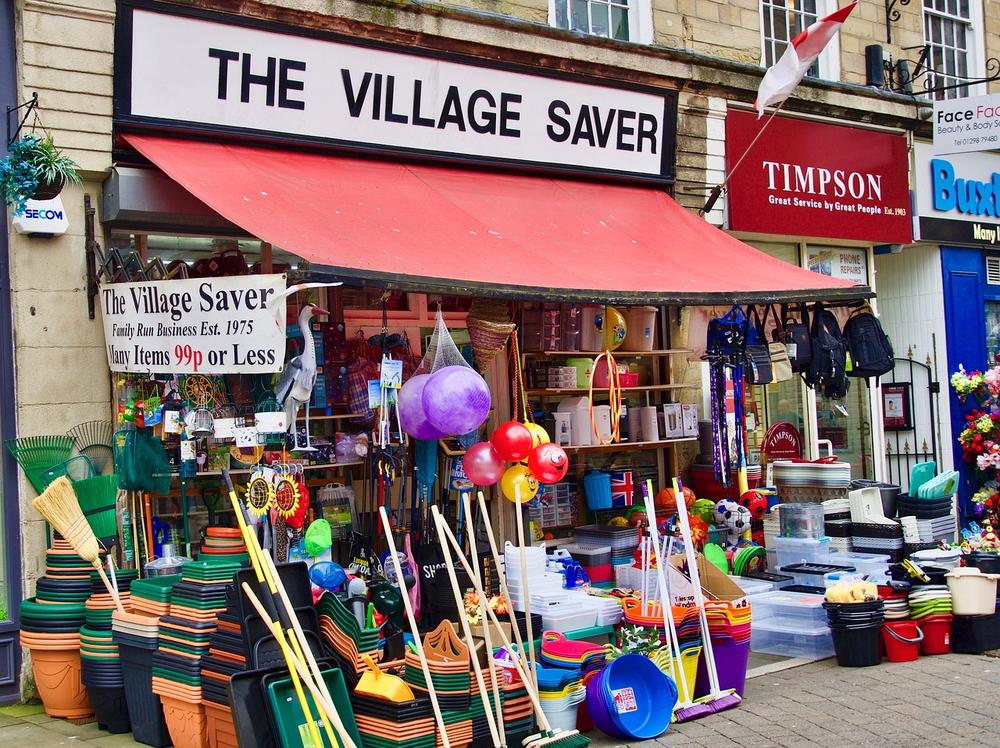 Symbols of Charity and Shop in a Dream